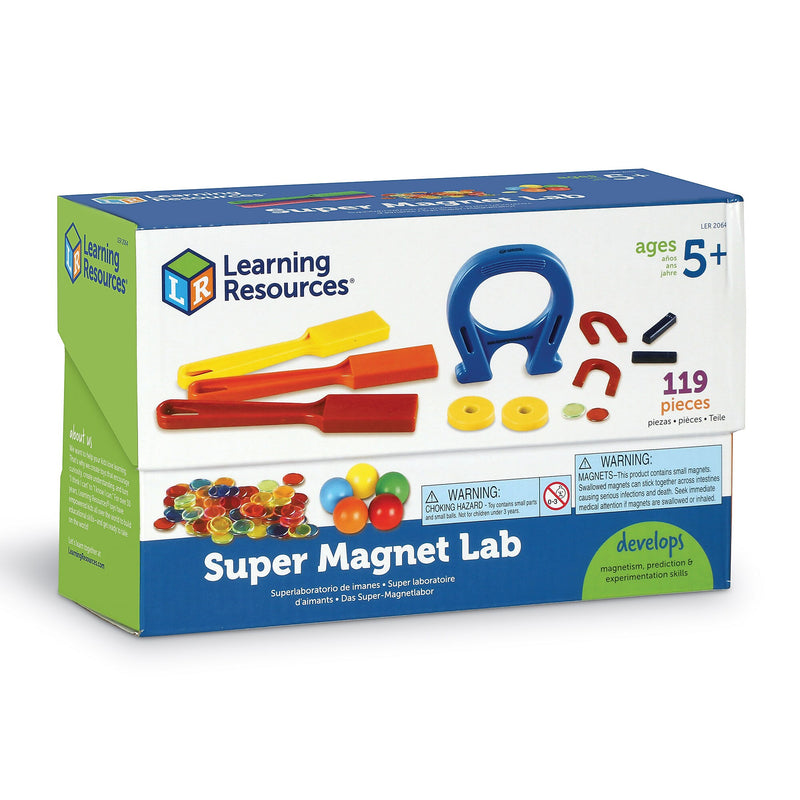 Learning Resources Super Magnet Classroom Lab Kit (LER2064)