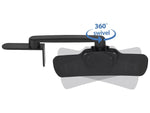 Mount-It! Plastic Document Holder Mount with Clip, Black (MI-9005)