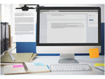 Mount-It! Plastic Document Holder Mount with Clip, Black (MI-9005)