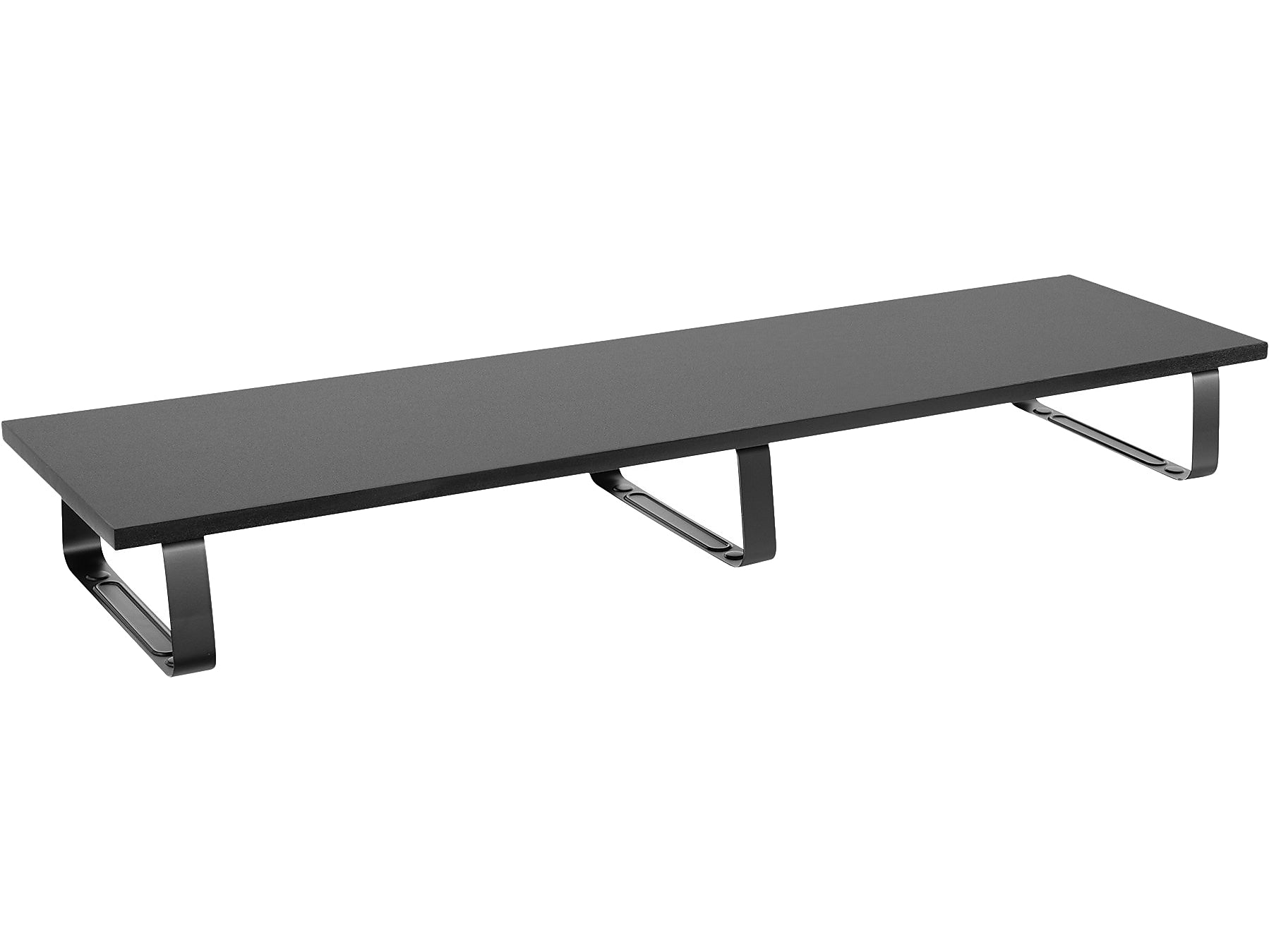 Mount-It! Monitor Stand for Up to 2 Monitors, 39.4" Wide, Black (MI-7267)