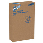 Scott Professional MOD Scottfold Folded Paper Towel Dispenser, White (39640)