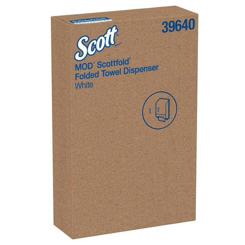Scott Professional MOD Scottfold Folded Paper Towel Dispenser, White (39640)