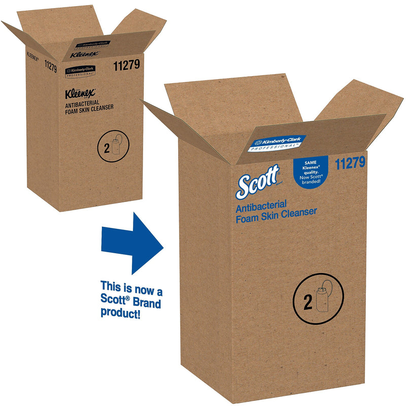 Kleenex Antibacterial Foaming Hand Soap Refills, 50.7 Oz., 2/Carton (11279)