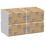 Scott Essential Recycled C-Fold Paper Towels, 1-ply, 200 Sheets/Pack, 12 Packs/Carton (01510)