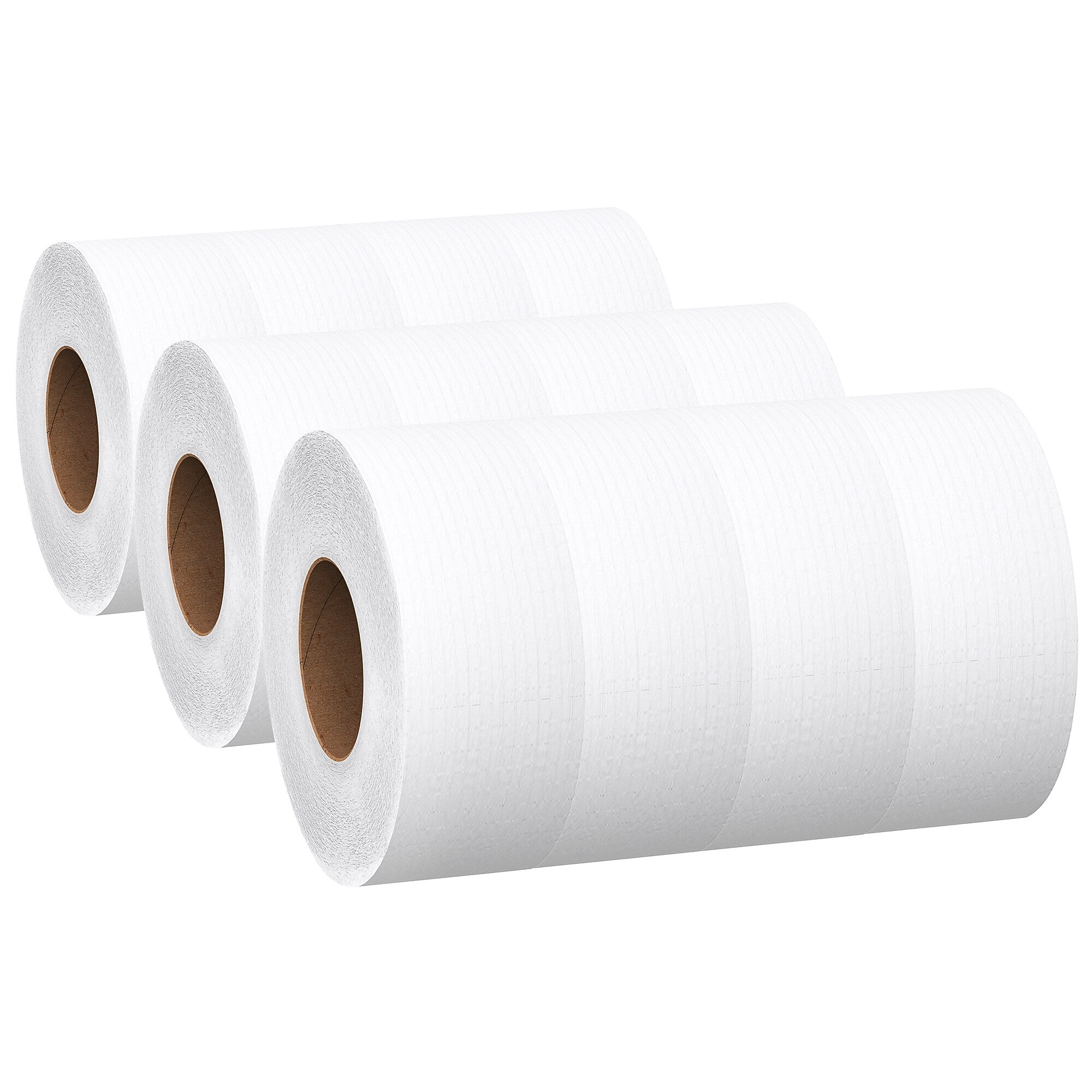 Scott Essential 1-Ply Jumbo Toilet Paper, White, 12 Rolls/Carton (07223)