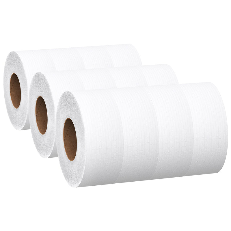 Scott Essential 1-Ply Jumbo Toilet Paper, White, 12 Rolls/Carton (07223)