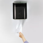 Kimberly Clark® IN-SIGHT® Roll Control Center Pull Dispenser, Smoke, 12 1/2"H x 10"W x 10 13/20"D