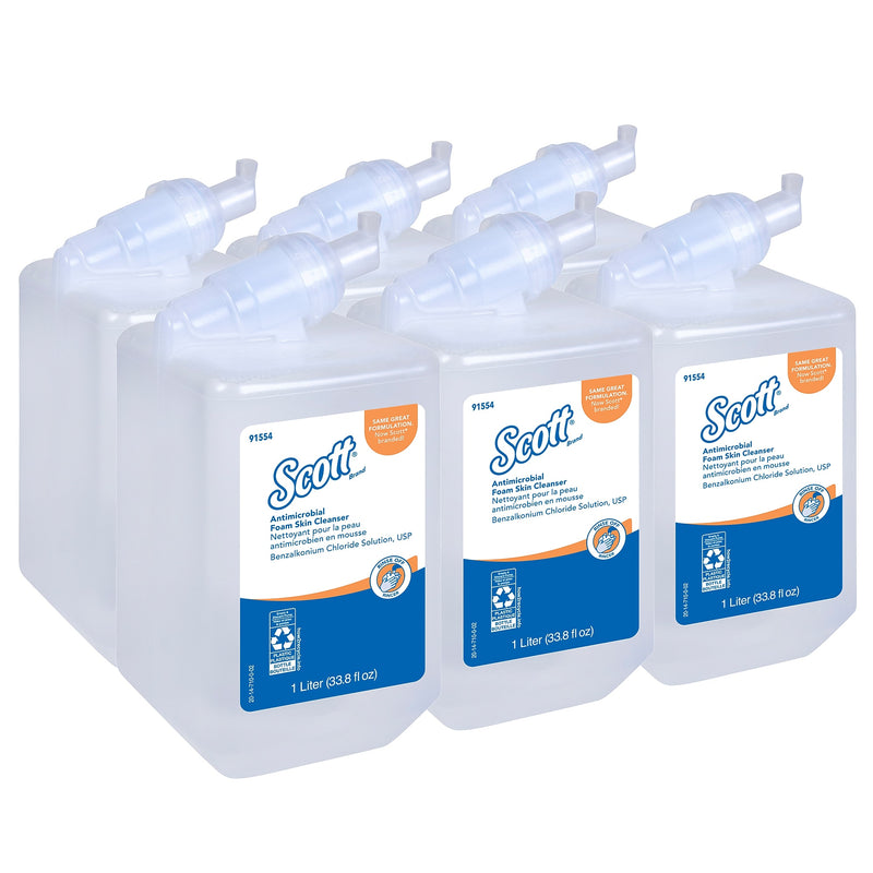 Scott Control Foaming Hand Soap, Fruit Scent, 33.8 Oz. (91554)