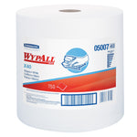 WypAll L40 Fabric Cleaning Wipers, 13.4" x 12.5", White, 750 Sheets/Roll, 750 Wipers/Box (05007)
