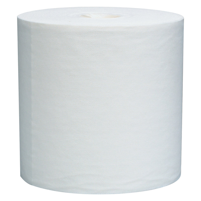 WypAll L40 Fabric Cleaning Wipers, 13.4" x 12.5", White, 750 Sheets/Roll, 750 Wipers/Box (05007)