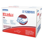 WypAll X90 Cleaning Cloths, 16.8" x 11.1", Blue and Denim, 0.33 lbs., 136 Cloths/Pack (12891)