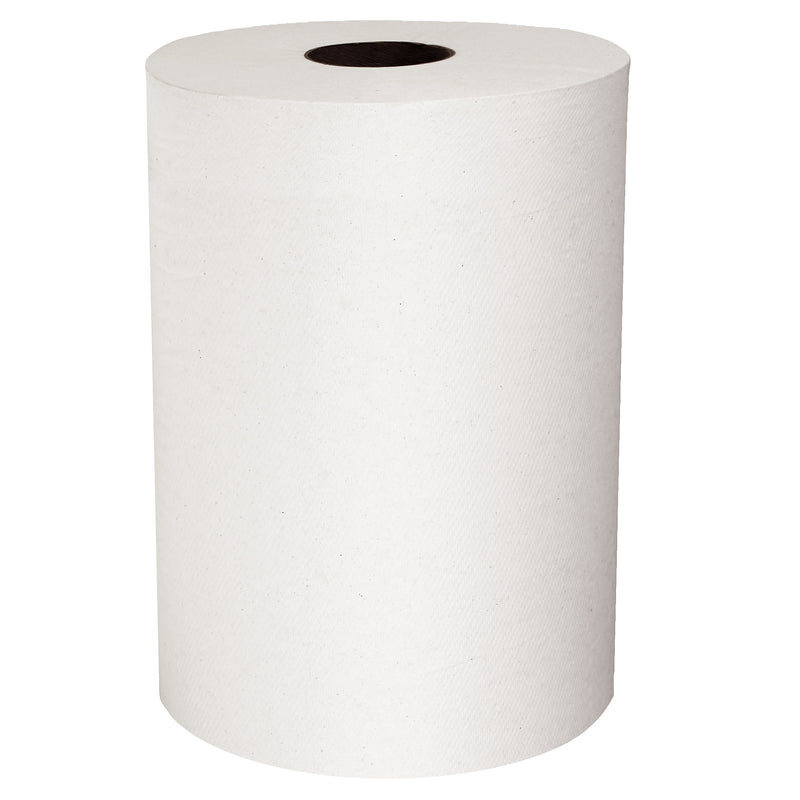Scott Slimroll Recycled Hardwound Paper Towels, 1-ply, 580 ft./Roll, 6 Rolls/Carton (12388)