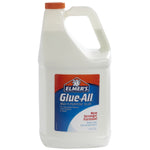 Elmer's Glue-All Washable Liquid Craft Glue, 1 Gallon, White (E1326)