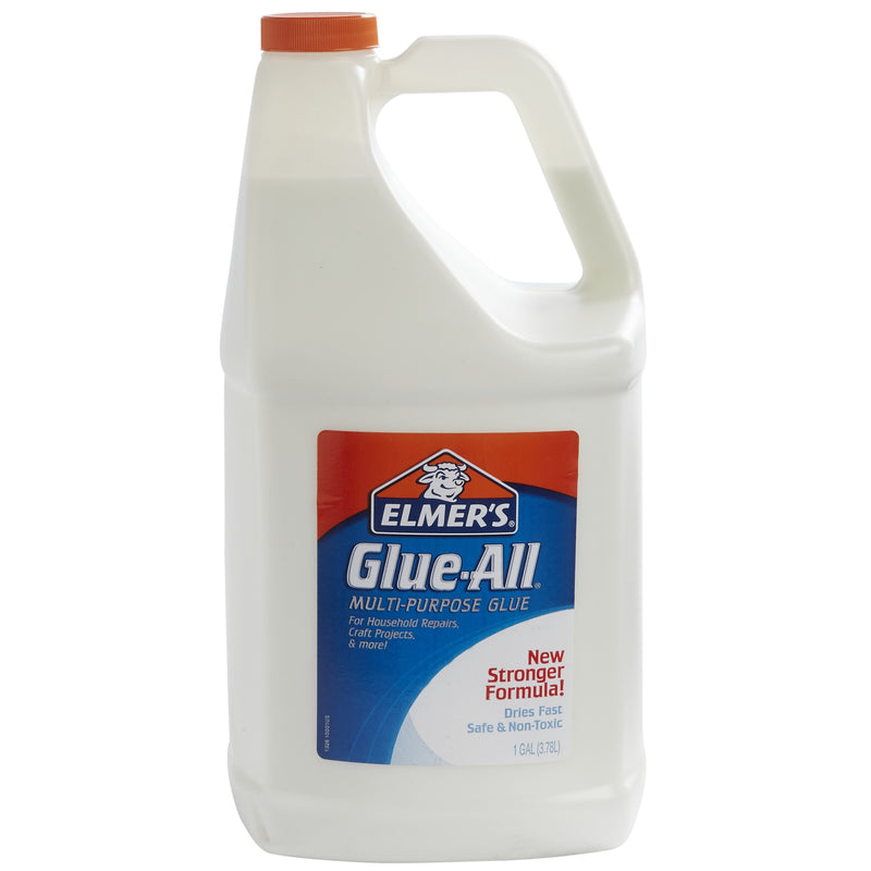 Elmer's Glue-All Washable Liquid Craft Glue, 1 Gallon, White (E1326)