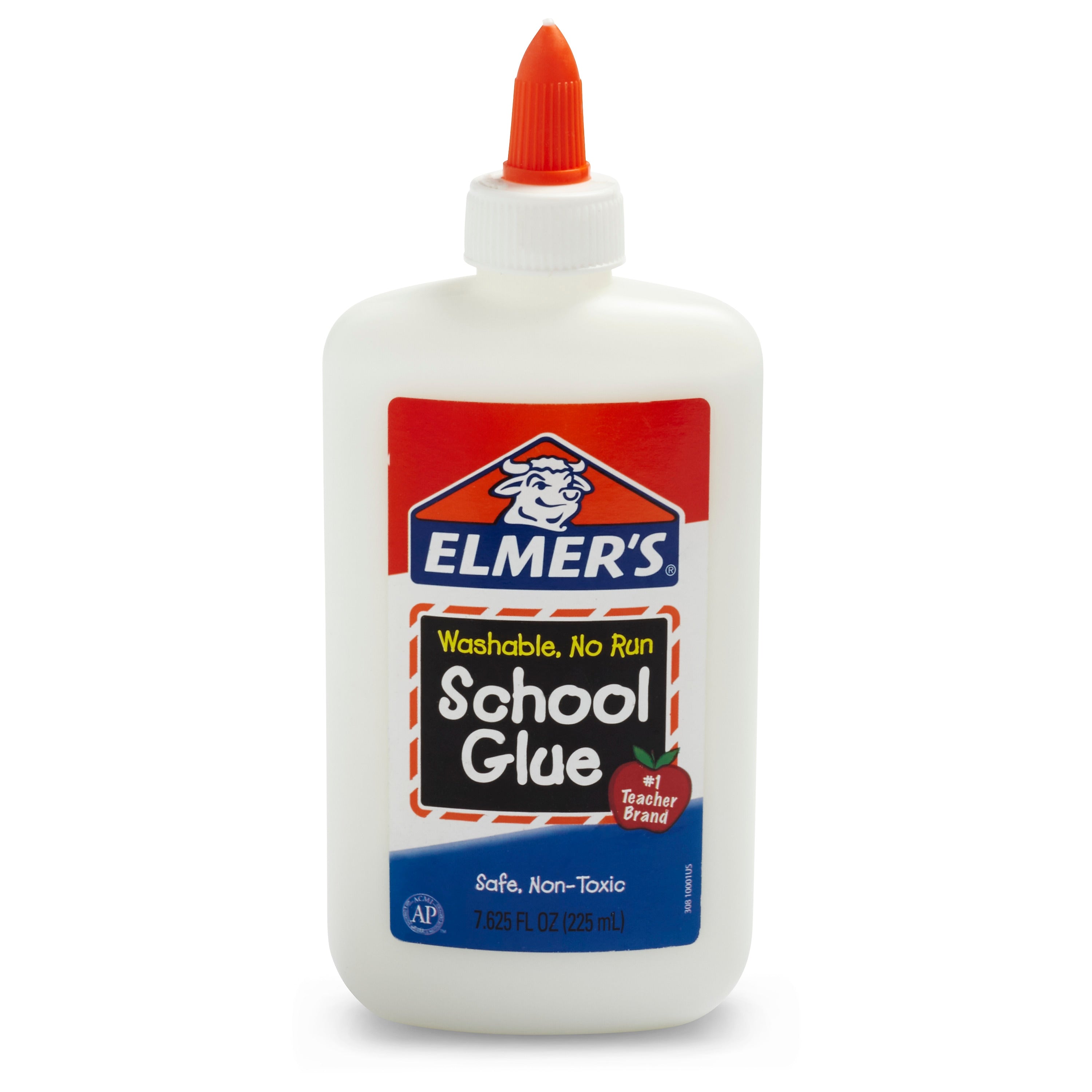 Elmer's WashableRemovable School Glue, 7.625 oz., Tan (E308NR)