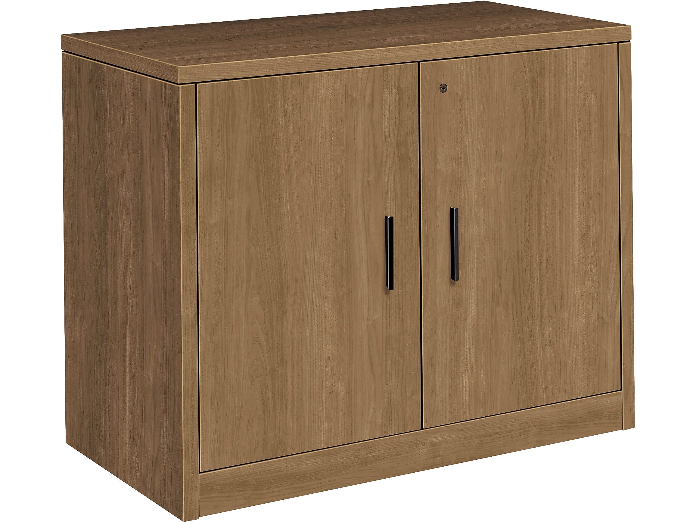 HON 10500 Series 29.5" Storage Cabinet with 2 Shelves, Pinnacle, Installed (HON105291PINC)