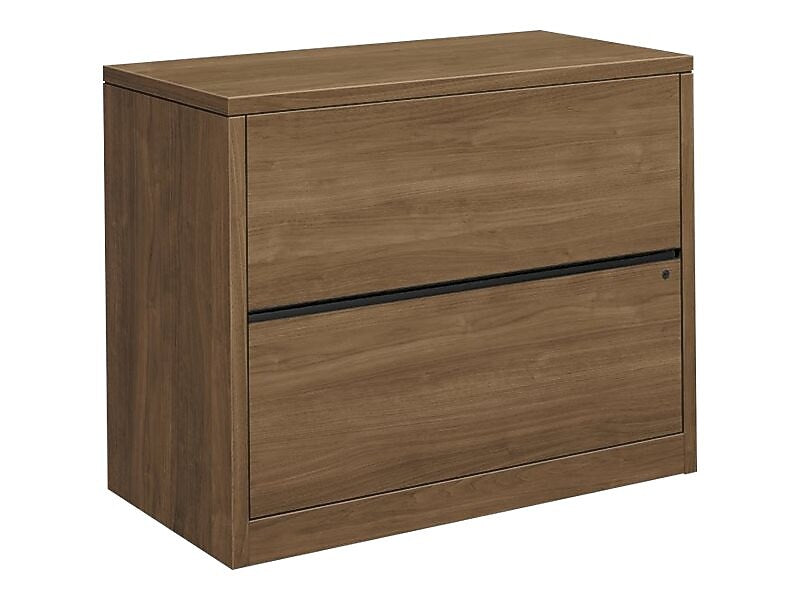 HON 10500 Series 2-Drawer Lateral File Cabinet, Locking, Letter/Legal, Pinnacle, 36" (HON10563PINC)
