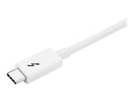 StarTech 3.3' USB Thunderbolt 3, White (TBLT3MM1MW)