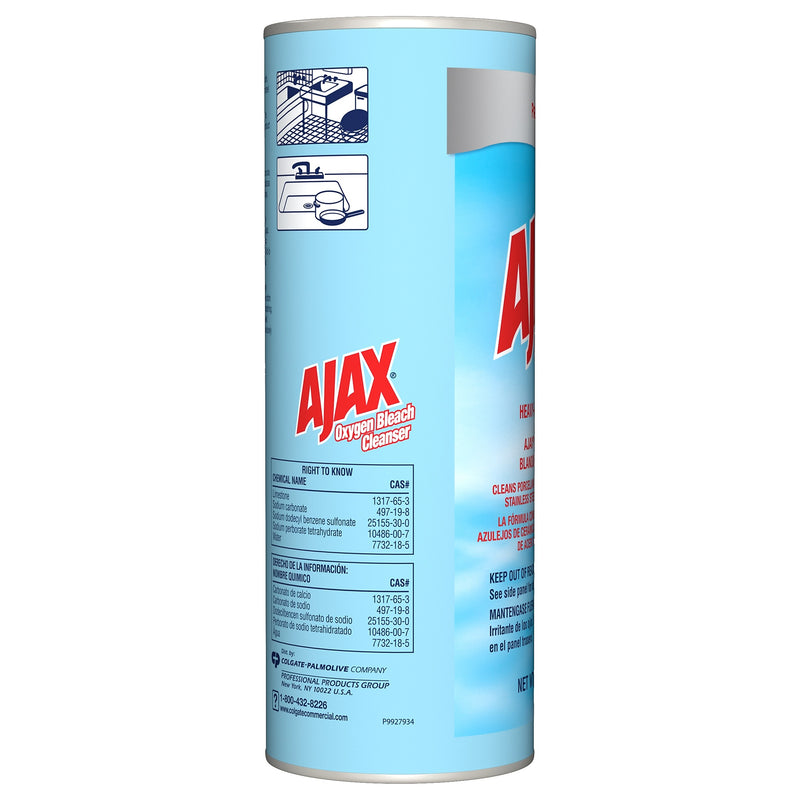 Ajax Oxygen Bleach Cleanser Heavy-Duty Formula, 21 Fl. oz., 24/Carton (214278)