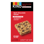 KIND Healthy Grains Gluten Free Dark Chocolate Chunk Nut Bar, 12 Bars/Box (PHW18082)