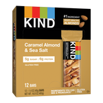 KIND Gluten Free Caramel Almond & Sea Salt Nut Bars, 1.4 oz, 12/Box (PHW18533)