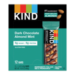 KIND Gluten Free Dark Chocolate Almond Mint Nut Bar, 1.4 oz., 12 Bars/Box (KND19988)