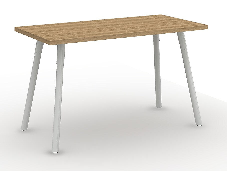 Allsteel Approach Fixed Height Table Desk, Fawn Cypress/White (WKTABLE4824002)