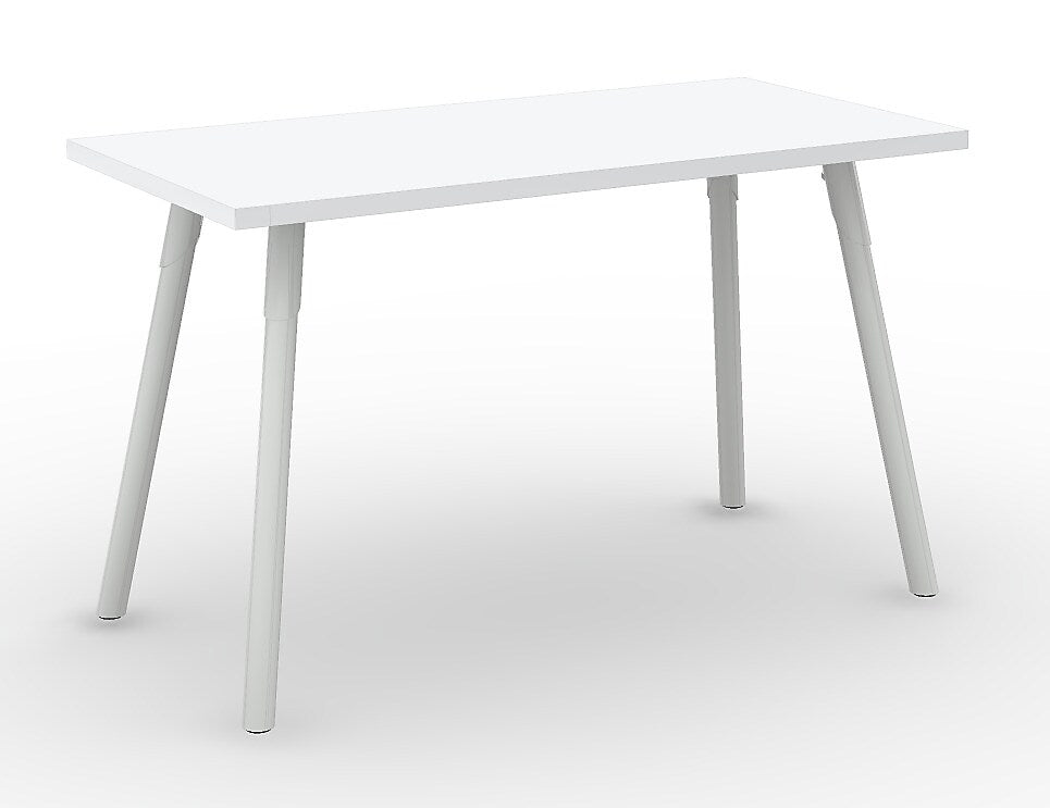 Allsteel Approach Fixed Height Table Desk, Designer White (WKTABLE4824001)