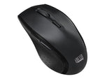 Adesso Tru-Form Media Wireless Ergonomic Keyboard and Optical Mouse Combo, Black (WKB-1600CB)