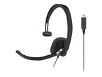 Koss CS 295-USB Mono Headset, Over-the-Head, Black (194168)