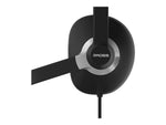 Koss CS 295-USB Mono Headset, Over-the-Head, Black (194168)