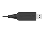 Koss CS 295-USB Mono Headset, Over-the-Head, Black (194168)