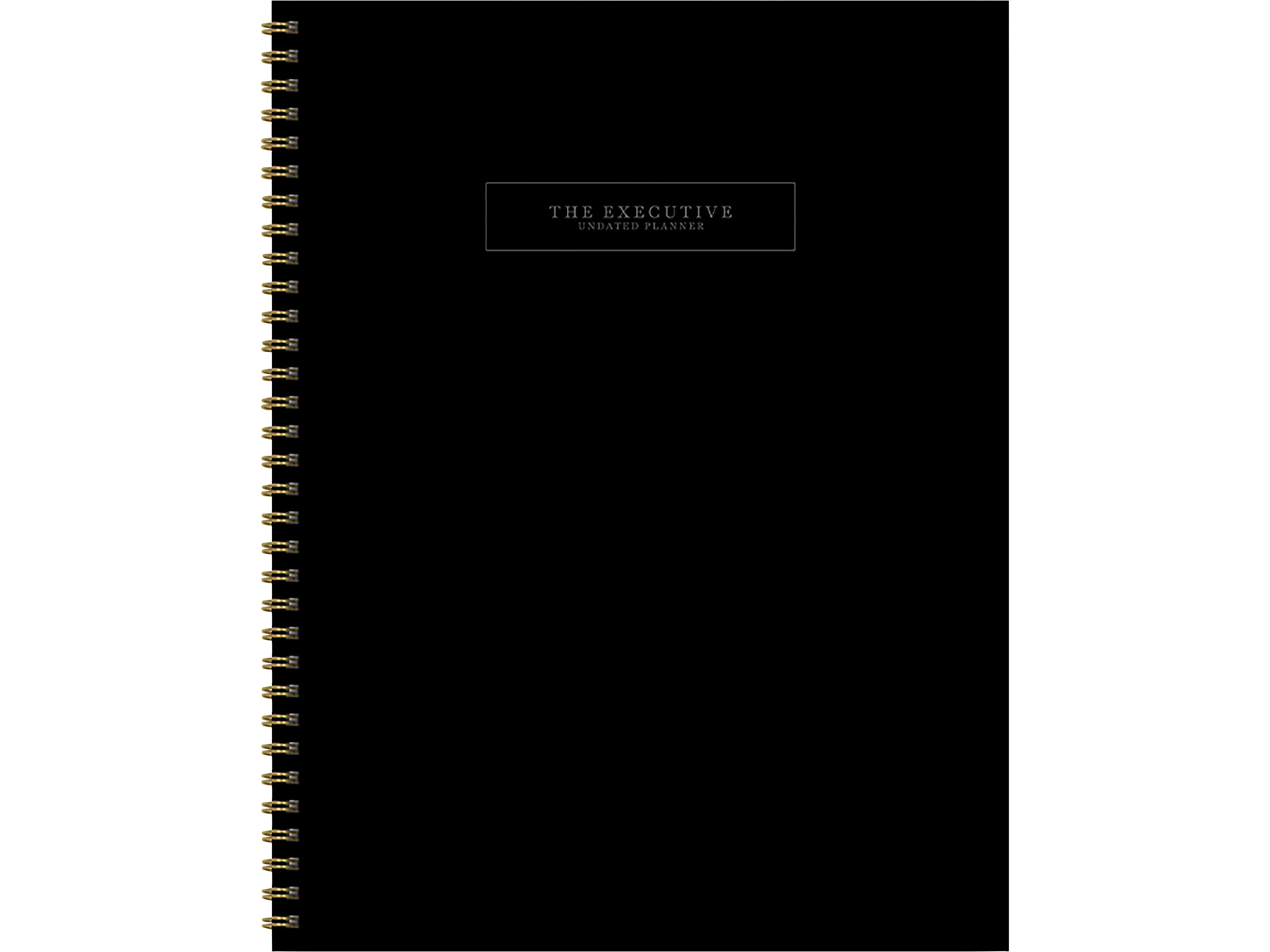 Undated TF Publishing 8.5" x 11" Planner, Black (99-9801)
