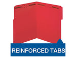 Pendaflex Recycled Reinforced Classification Folder, Letter Size, Red, 50/Box (22740)