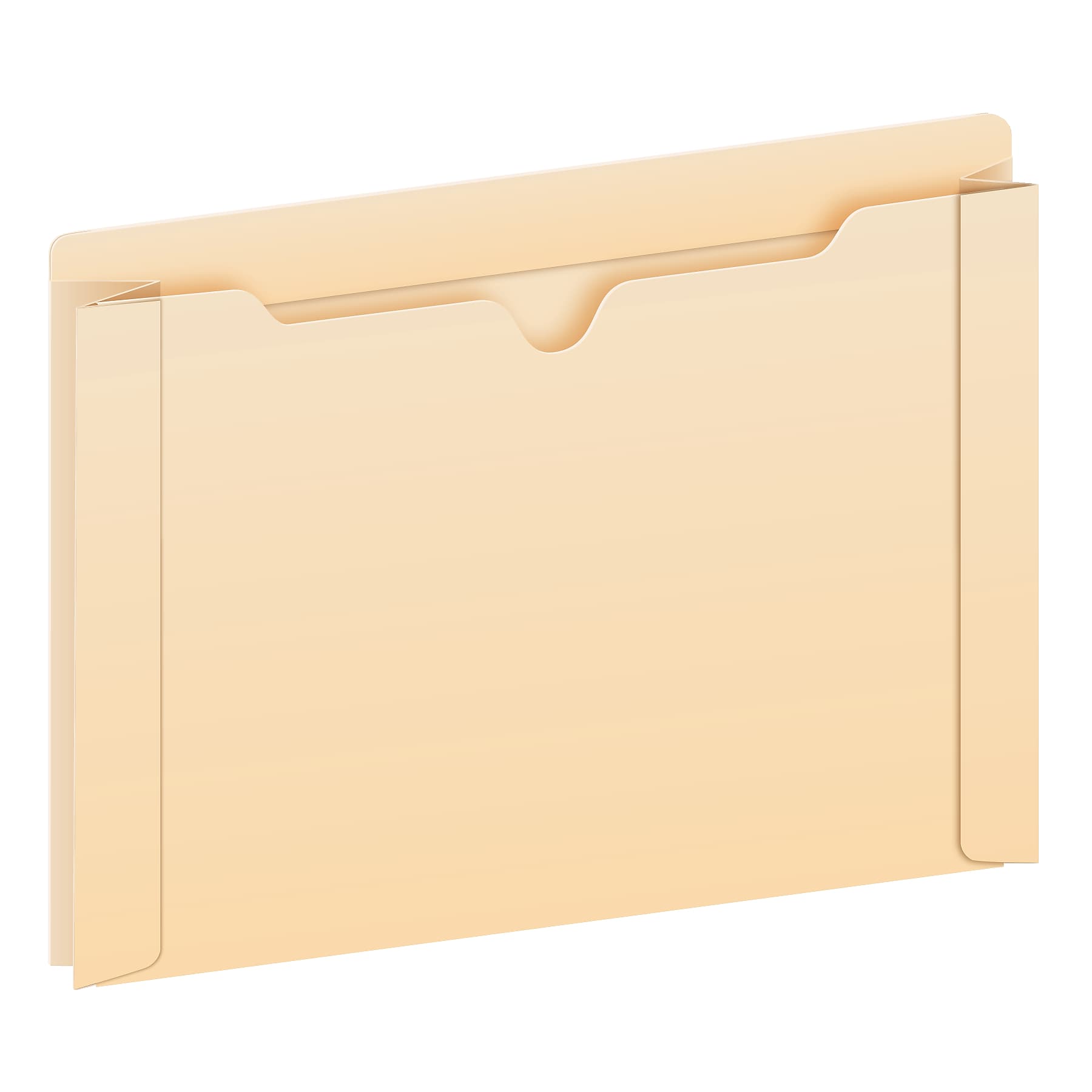 Pendaflex Smart Shield Manila Reinforced File Jackets, Top Tab, 2" Expansion, Letter Size, 50/Box (22025EE)