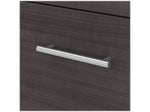 Bush Furniture Somerset 72"W L Shaped Desk with Storage, Storm Gray/White (WC81010K)