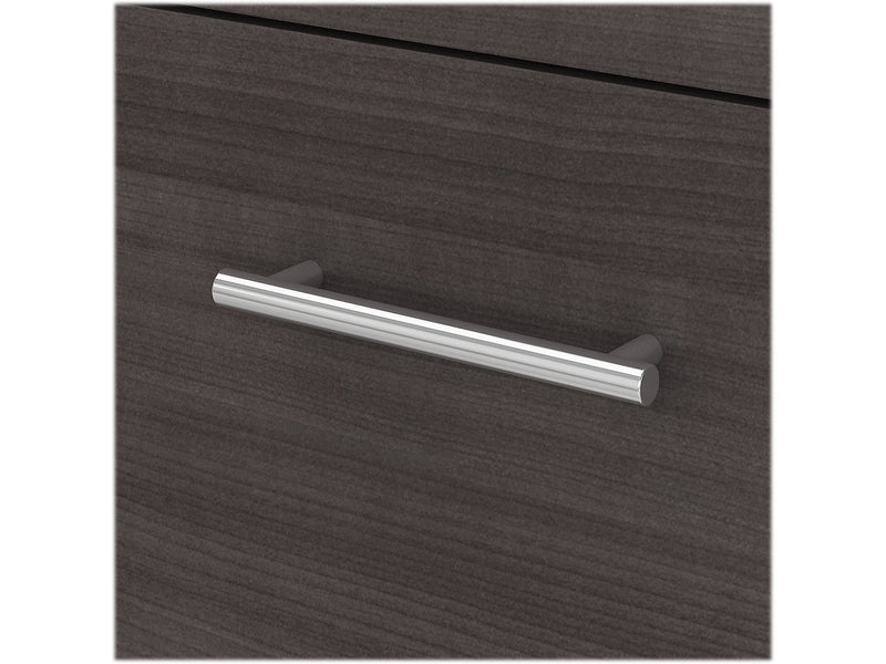 Bush Furniture Somerset 60" Computer Desk, Storm Gray/White (WC81028K)