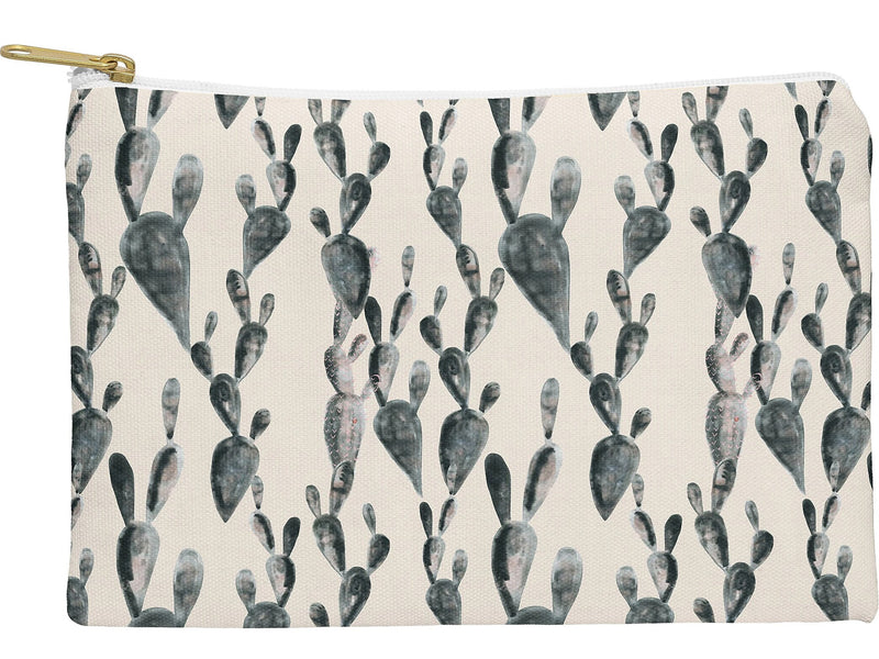 DENY Designs Dash and Ash 8.5" Polyester Travel Pouch, Water Resistant, Multicolored (61901-wpofsm)