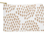 DENY Designs Gabi 11.75" Polyester Travel Pouch, Water Resistant, Multicolored (14485-wpofmd)