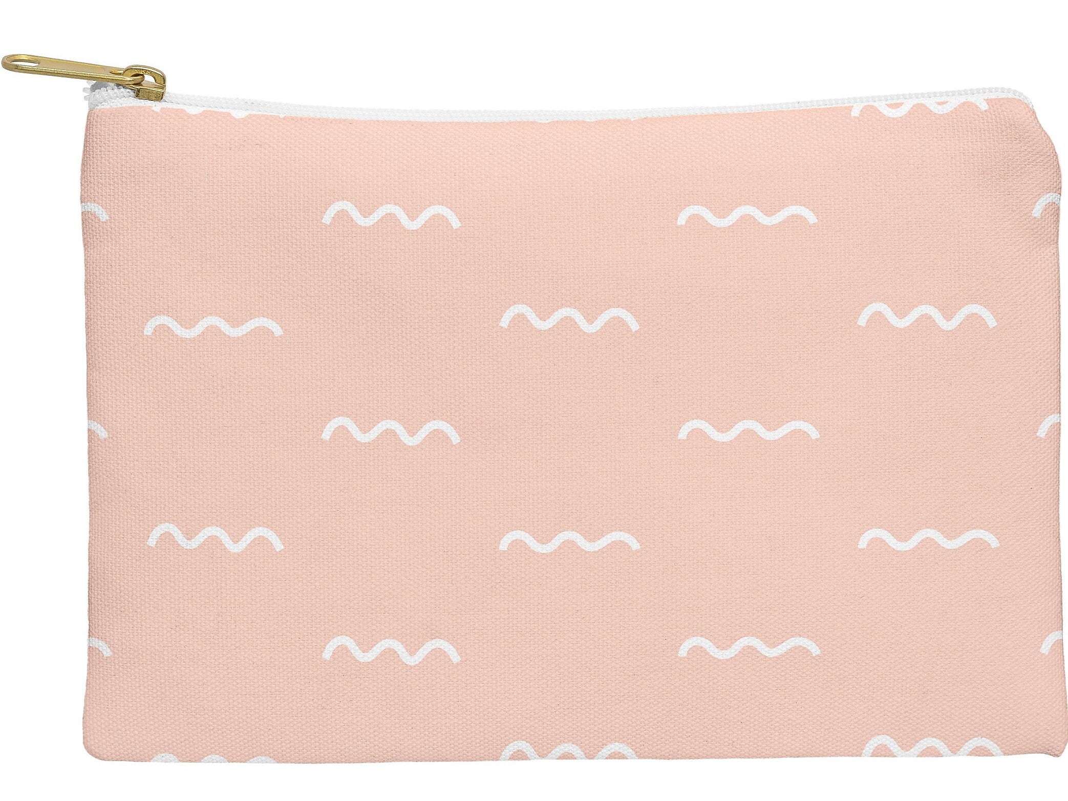 DENY Designs Kelly Haines 8.5" Polyester Travel Pouch, Water Resistant, Multicolored (61901-wpofsm)