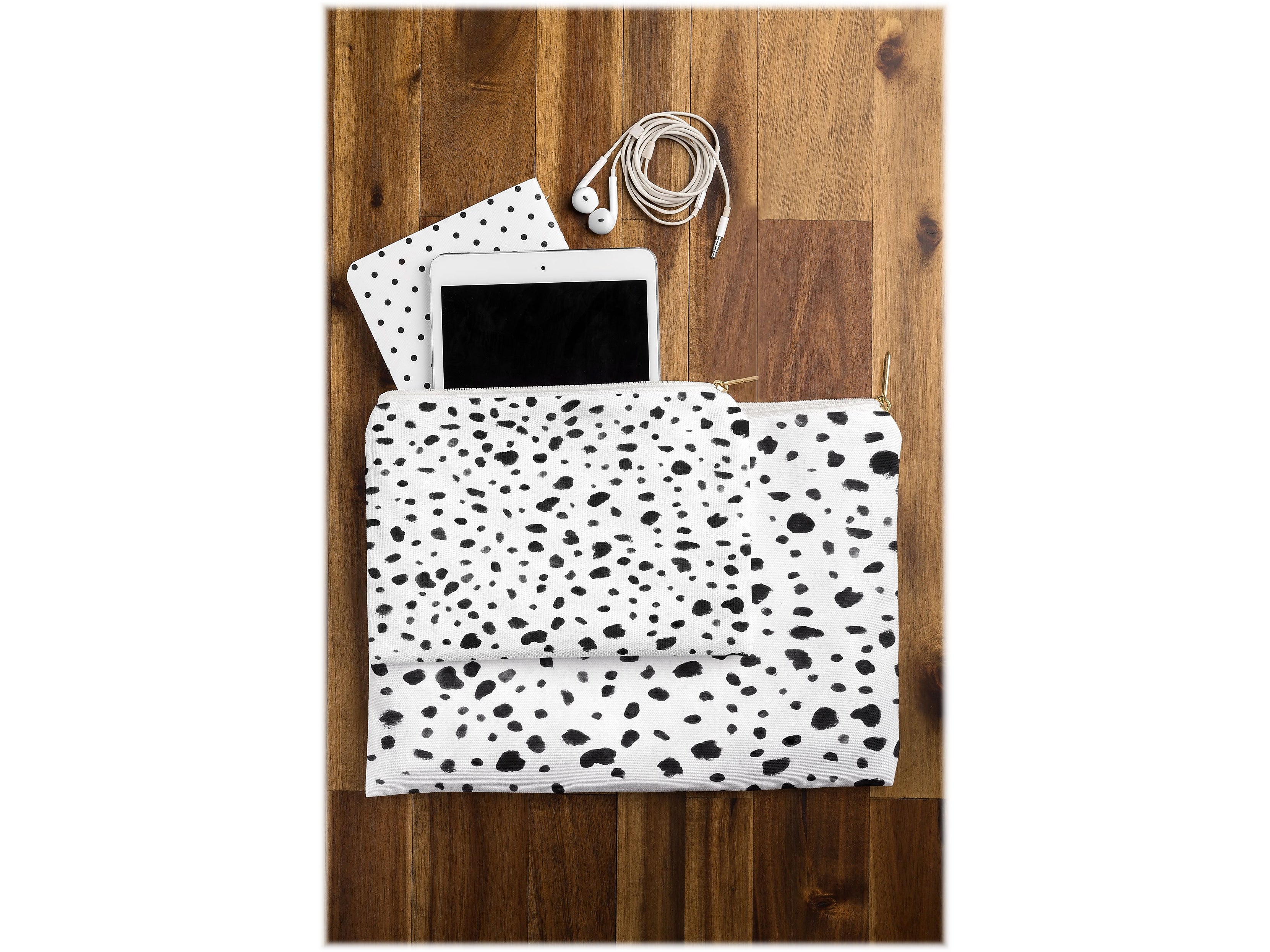 DENY Designs Rebecca Allen 8.5" Polyester Travel Pouch, Water Resistant, Multicolored  (61901-wpofsm)