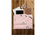 DENY Designs Holli Zollinger 8.5" Polyester Travel Pouch, Water Resistant, Flamingo Pink (61901-wpofsm)