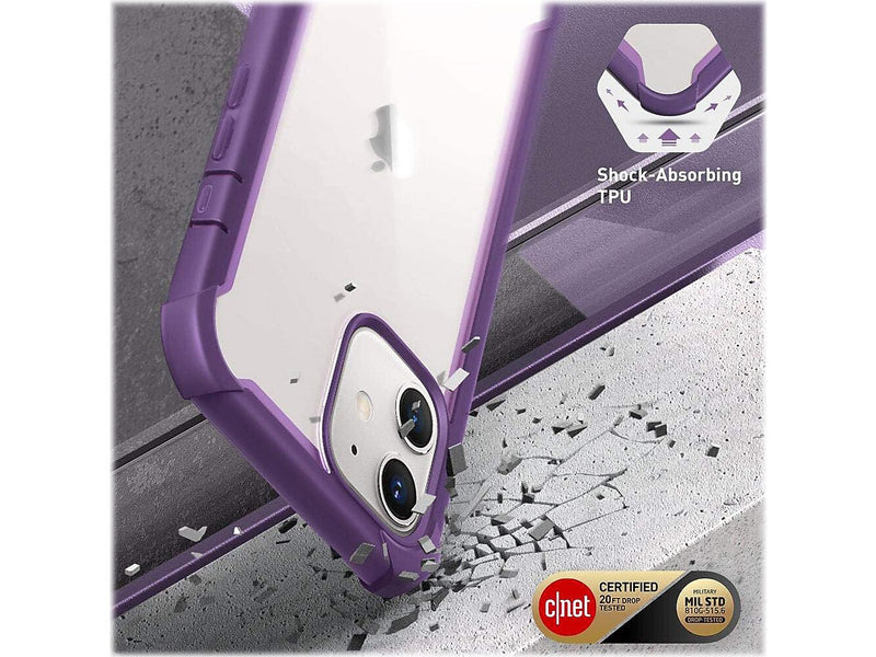 i-Blason Ares MagSafe Rugged Case for iPhone 12 mini, Purple (iPhone2020-5.4-Ares-SP-Purple)