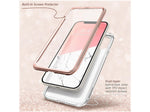i-Blason Cosmo MagSafe Rugged Case for iPhone 12 Pro Max, Marble Pink (iPhone2020-6.7-Cosmo-SP-Marble)