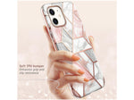 i-Blason Cosmo MagSafe Rugged Case for iPhone 12 mini, Marble Pink (iPhone2020-5.4-Cosmo-SP-Marble)