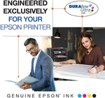 Epson T702 Black/Cyan/Magenta/Yellow Standard Yield Ink Cartridge, 4/Pack (T702120-BCS)