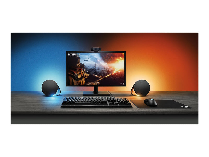 Logitech G560 LIGHTSYNC PC Gaming Speakers, Black (980-001300)