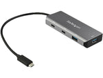 StarTech 4-Port USB 3.0 Hub, Black/Space Gray (HB31C2A2CB)