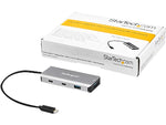 StarTech 4-Port USB 3.0 Hub, Black/Space Gray (HB31C2A2CB)