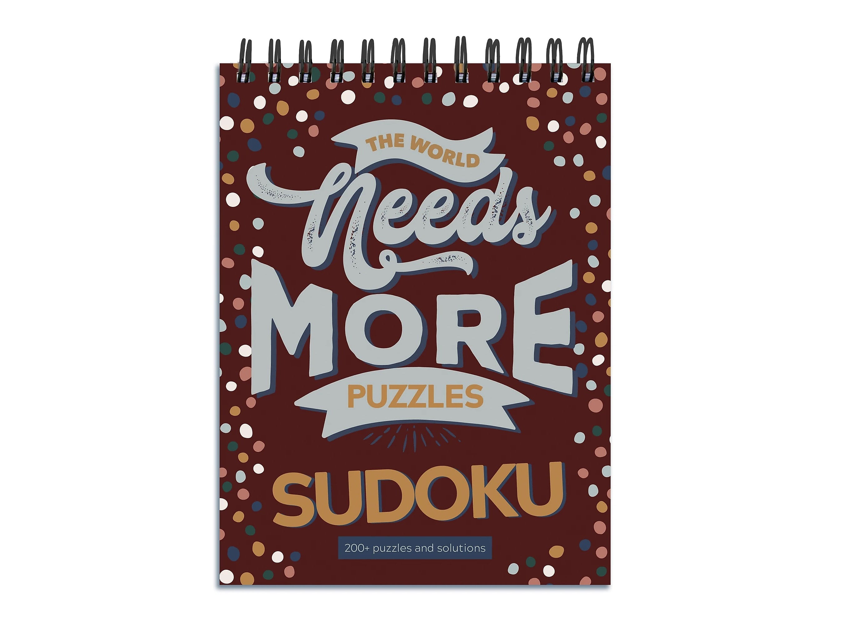 TF Publishing The World Needs More Puzzles Sudoku Pad, Entertainment, Multi-Grade (99-3996)